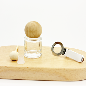 Factory Outlet 10ml Black Matte Square Glass <strong>Car</strong> Perfume Bottle Empty <strong>Refillable</strong> Air Freshener Screw Cap Reed <strong>Diffuser</strong> Packed - Product Image 4
