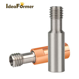 Aksesoris Printer 3d 4.1mm baja tahan karat/paduan Titanium + tembaga merah semua logam CR10 Lurus tenggorokan - Product Image 6