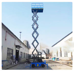 दूसरे हाथ के सस्ते हवाई कार्य मंच ने बिक्री के लिए मैन लिफ्ट बूटिंग प्लेटफॉर्म का इस्तेमाल किया - Product Image 4