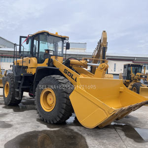 Cargadora de ruedas Sdlg 958 de segunda mano con motor amarillo Cargadora de ruedas usada Sdlg Lg958l - Product Image 4