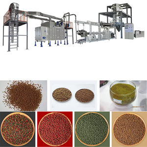 Customized Automatic 300-500 Kg/h Capacity Output Floating Fish <b>Feed</b> <b>Process</b> <b>Machinery</b> / Sinking Fish Food Production Line - Product Image 5