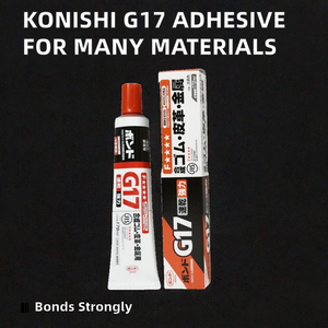 Многоцелевой клей KONISHI <span class=keywords><strong>G17</strong></span>, 170 мл, светло-желтый, на основе силикона, прочный, быстросохнущий, мягкий клей для упаковки мебели и музыкальных инструментов - Product Image 2