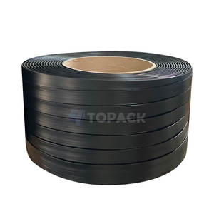 أشرطة تغليف مخصصة من المصنع بألوان وشعارات مطبوعة حسب الطلب، أشرطة تغليف سوداء مركبة 16/19/25/32 مم، 1/2 5/8 1 1-3/4 بوصة، أشرطة تغليف متينة - Product Image 1