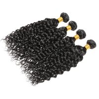 Extensions de cheveux humains vierges brésiliens pré-collés, 100g, 14-18 pouces, non traités, bouclés crépus, 3 paquets pour femmes