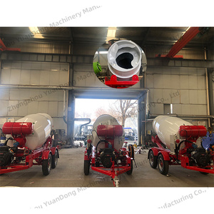 Camión Mezclador de Concreto Usado con Componentes Principales: Bomba, Motor, Caja de Cambios - Remolque Mezclador de Cemento - Product Image 5