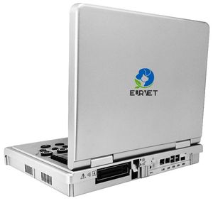 EUR VET Échographe vétérinaire <span class=keywords><strong>portable</strong></span> pour ordinateur <span class=keywords><strong>portable</strong></span>, double port de sonde, impression de rapports, bibliothèque d'obstétrique pour 6 espèces, menu bilingue - Product Image 2