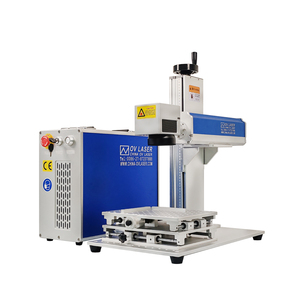 เครื่องเลเซอร์ไฟเบอร์รุ่นใหม่ ระบบกัลโว ยี่ห้อ Raycus กำลัง 20W 50W 60W ระบายความร้อนด้วยอากาศ แบบตั้งโต๊ะ สำหรับสลักแก้ว ปากกา - Product Image 3