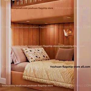 Modern Double-Decker Tree House Kids <strong>Bed</strong> Minimalist Stylish <strong>Cabin</strong> Bunk <strong>Bed</strong> <strong>Loft</strong> Style with Upper and Lower Bunks - Product Image 4