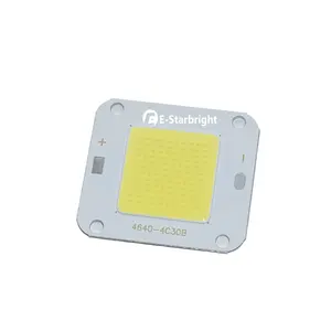 COB LED DC12V 10W 20W 30W 100W 50W Lámpara LED de alta potencia Cuentas Blanco frío 6500K