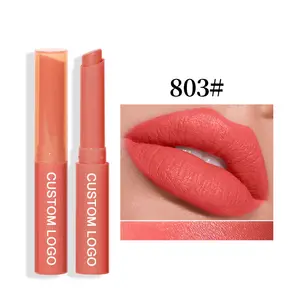 DOOUCI OEM 6 Colors Golden Makeup High Pigment Lipstick Private Label Custom LOGO Cosmetic Matte Lipstick