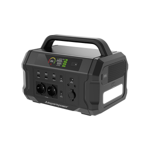 สถานีพลังงานแสงอาทิตย์แบบพกพา แบตเตอรี่ลิเธียม 1200W สำหรับตั้งแคมป์กลางแจ้ง พร้อมระบบชาร์จไร้สาย MPPT ไฟฉาย คลื่นไซน์บริสุทธิ์ รุ่น US AP-1002 L - Product Image 5
