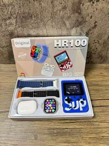 Ultra3 Smart Watch Tws Oordopjes Game <span class=keywords><strong>Box</strong></span> 4 Bandjes Set Fitness Tracker Bluetooth Hoofdtelefoon Voor Mannen Vrouwen - Product Image 6