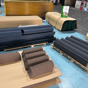 Prix départ usine des tuiles de toit en acier galvanisé ondulé coloré et des briques de toit en pente. - Product Image 5