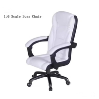 Silla de Trono en Miniatura para Casa de Muñecas, Escala 1/6, para Figuras de Acción; Silla Giratoria para Computadora; Sofá para Muñecas de 12 Pulgadas