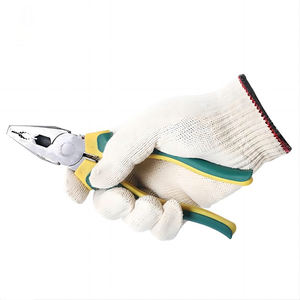 Prix de gros Gants de sécurité industriels antidérapants de haute qualité Poignet effilé Matériel en coton Gants de construction personnalisables - Product Image 2