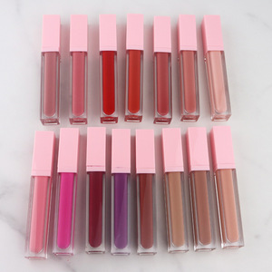 Lápiz labial líquido resistente al agua, lápiz labial líquido de larga duración mate Nude, venta al por mayor - Product Image 4