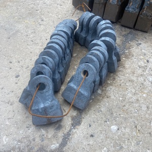 Hoogrenderende Mijnbouwapparatuur Hamer Getest Hamerkop Crusher Gietmachine Met Hoge Mn Stalen Crusher Hamers - Product Image 5