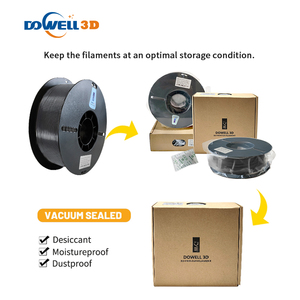Filament <span class=keywords><strong>PLA</strong></span> en fibre de carbone pour imprimante 3D Dowell 3D Filament <span class=keywords><strong>PLA</strong></span> <span class=keywords><strong>CF</strong></span> haute résistance mat 1,75 Filament facile à imprimer - Product Image 6