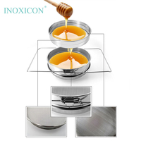 Équipement de séparation du miel INOXICON, seau à miel, filtre, extracteur de miel, tamis en acier inoxydable, maille fine multifonctionnelle pour aliments