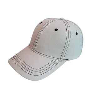 <b>Plain</b> Denim <b>Baseball</b> <b>Cap</b> Women's Casual Versatile Style Face Slimming Effect Men's Washed Distressed Duckbill <b>Cap</b> Summer Sun Pro - Product Image 4