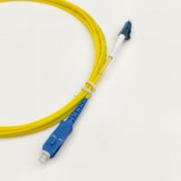 Cordon de brassage fibre optique de qualité télécom SC/UPC LC/UPC Simplex Monomode G652D 9/125µm LSZH 2.0mm SM SX 5G Gtech Garantie 5 ans