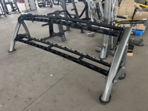 GNS-8212 Ticari Çelik İki Katlı Dambıl Rafı Spor Salonu Fitness Ekipmanı - Product Image 3