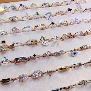 Wedding Luxury Gold Plated <b>Ring</b> Cz Zircon Mix 18k Gold Plated Finger Jewelry <b>Dainty</b> <b>Rings</b> Women Geometric Zircon <b>Ring</b> - Product Image 2