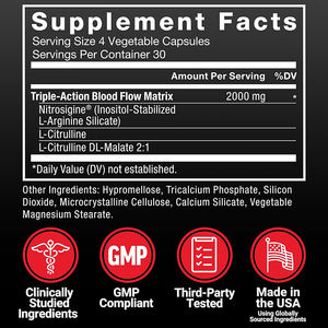 OEM ODM suplemen binaraga nitrit oksida Booster kapsul oksida nitrit dengan <span class=keywords><strong>L</strong></span> Arginine <span class=keywords><strong>L</strong></span> Citrulline pertumbuhan otot - Product Image 4