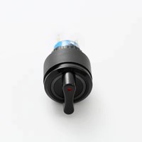 ELEWIND Commutateur sélecteur rond à 2 positions éclairé 22 mm (PB223PY-11X/2)