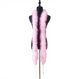 Tiras de Plumas de Pavo Coloridas y Ecológicas, Accesorios de Ropa Densos, Boas de Plumas Largas - Product Image 4