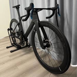 <span class=keywords><strong>Bicicleta</strong></span> de <span class=keywords><strong>Carretera</strong></span> de 24 Velocidades con Cuadro de Fibra de <span class=keywords><strong>Carbono</strong></span> T800, Llantas de Aluminio, Frenos de Disco Hidráulicos, Aerodinámica, 700C, Ligera, para Contrarreloj - Product Image 2