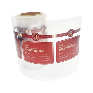 ขวดน้ำหอมขวดน้ำพร้อมสติกเกอร์ขวดไวน์แบบใสมีกาวพิมพ์ลายได้ตามต้องการ - Product Image 1