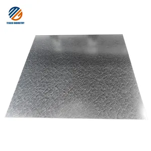 Dx51d Z275 galvanizli çelik levha/plaka çinko demir çatı kaplama levhası Zinc 3d Z150 24 ölçer 4X8 Metal çatı sac