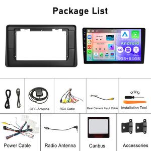 Radio de Coche <span class=keywords><strong>Android</strong></span> Podofo de 10 Pulgadas, 2 Din, 4+64G, Carplay Inalámbrico, <span class=keywords><strong>Android</strong></span> <span class=keywords><strong>Auto</strong></span> para <span class=keywords><strong>Renault</strong></span> <span class=keywords><strong>Arkana</strong></span> 2019, IPS, DSP, GPS, FM, RDS, WIFI, OEM - Product Image 6