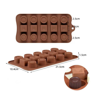 <span class=keywords><strong>Promotion</strong></span> 1PC Silicone Chocolat Moule En Forme De Coeur DIY Bonbons Gâteau Moule Gâteau Décoration Fournitures Outils De Cuisson Moule En Gros - Product Image 6