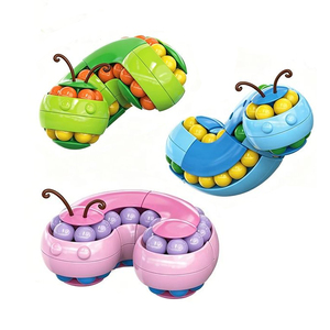 Juguete Cubo Mágico con Forma de Oruga, con Rotación de 360 Grados, para Niños, Educativo, Alivio del Estrés y Juego de Ingenio - Product Image 1