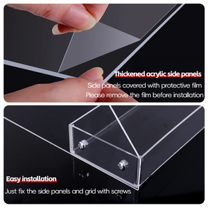 Bán lẻ hiển thị Acrylic nhiều lớp giá cho nước hoa chăm sóc da tổ chức mỹ phẩm hiển thị đứng kệ - Product Image 4