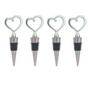 Metal Vacuum <b>Stoppers</b> Heart Shape Eco-Friendly Bar Accessories Wine Plugs Bottle <b>Stopper</b> - Product Image 6
