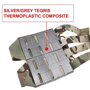 Tactical 500D Nylon 8 Layer Tegris 5.56/7.62 AR Double Mag Pouch Laser Cut Carrier Molle Pouch <b>Holder</b> <b>Magazine</b> - Product Image 4