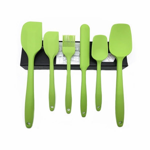 <strong>Silicone</strong> <strong>Spatula</strong> Set with Stainless Steel Core Utensils - Product Image 6