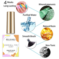 Bals-vernis à ongles en Gel, 15ml, effet d'œuf, caille, pour Nail Art, Design hybride, couche de Base et de finition