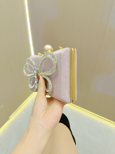 New Cross-border Socialite Rhinestone Small Women's Evening Dress <b>Clutch</b> Diamond-encrusted Shoulder Crosbody Portable Tanjing - Product Image 2