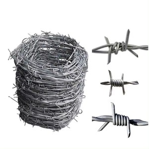 Fil barbelé galvanisé 500 mètres (1640 pieds) – Rouleau de clôture de sécurité pour ferme - Product Image 1