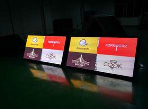 مخصصة ضعف الجانب شاشة Led للماء الشارع عمود شنت الرقمية الإعلان علامة لوحة لوجة فيديو Pantalla - Product Image 6