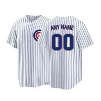 Uniforme Deportivo Unisex de Alta Calidad al por Mayor, Jersey de Béisbol Sublimado con Cuello en V y Manga Corta, Color Personalizado, Transpirable