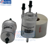 فلتر وقود ألومنيوم من شركة FILONG لسيارات فولكس فاجن طراز FF-1023 WK69/2 KL156/3 6Q0201051A/C (4.0 بار، PP836/4 G10147 H155WK)