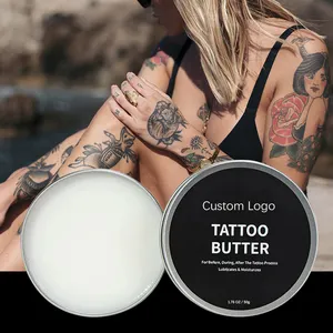 Before & During & After Tattoo Brightener Soothing Moisturize Butter For Tattoo Aftercare Cream Tattoo Healing Balm