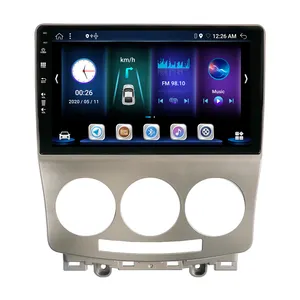 Fabriek Levering 9Inch Android12 Auto Radio Audio Mp5 2 Din 360 Graden Omkering Beeld Tv Box Obd2 Wifi Auto Dvd-Speler Voor Mazda 5