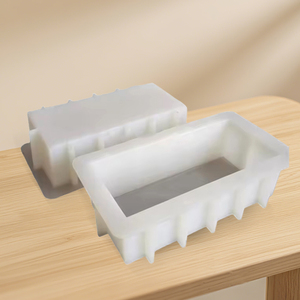 Tùy Chỉnh Handmade Silicone Vuông Xà Phòng Loaf Khuôn Cho 8*3.5*2.5 Inch Bê Tông Hình Chữ Nhật Xà Phòng - Product Image 1