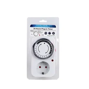 BXST Multifunctional 230V Mechanical Timer Automatic Power Off Plug Home Programmable Timer